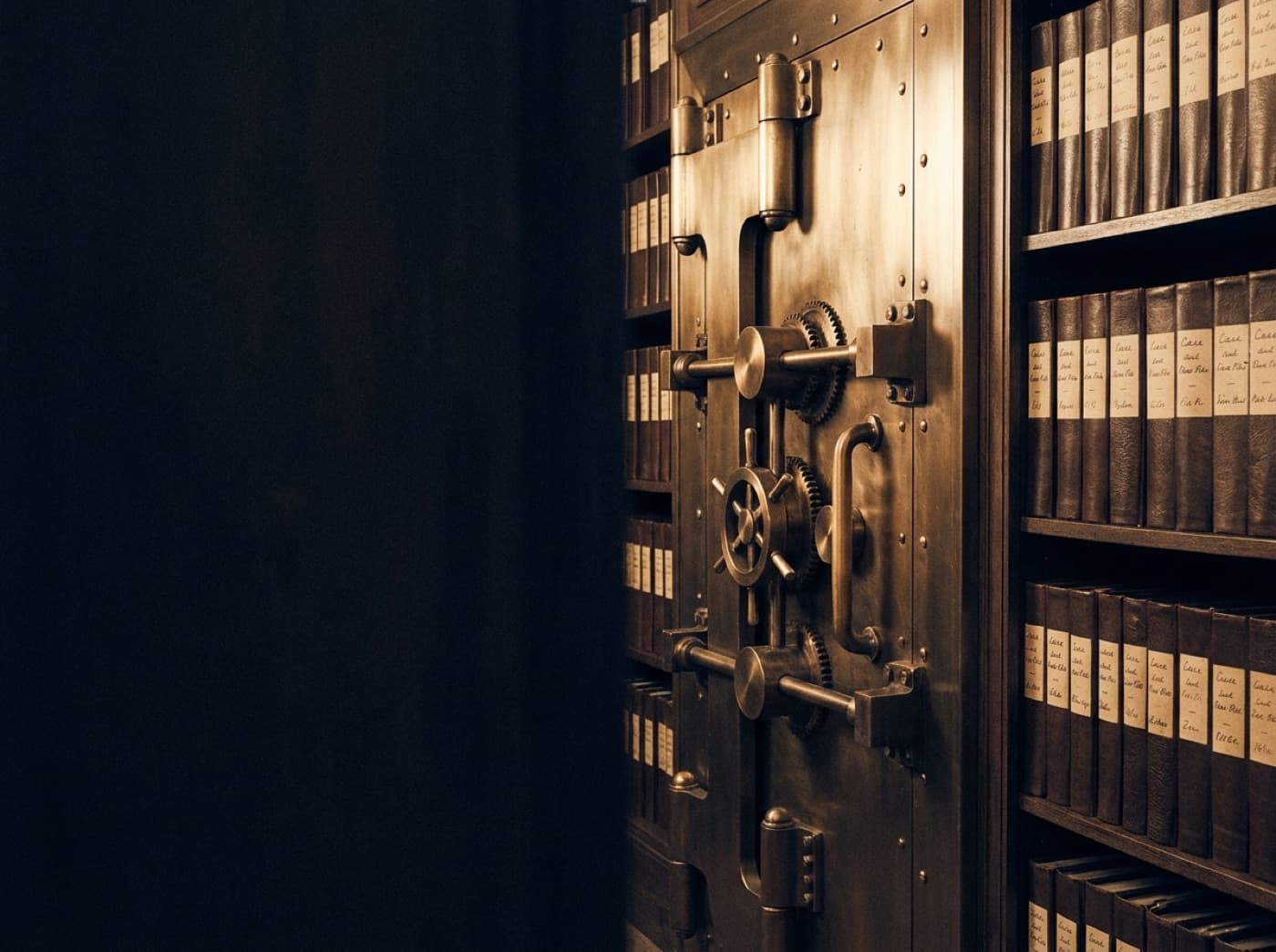 Bóveda y archivo legal seguro